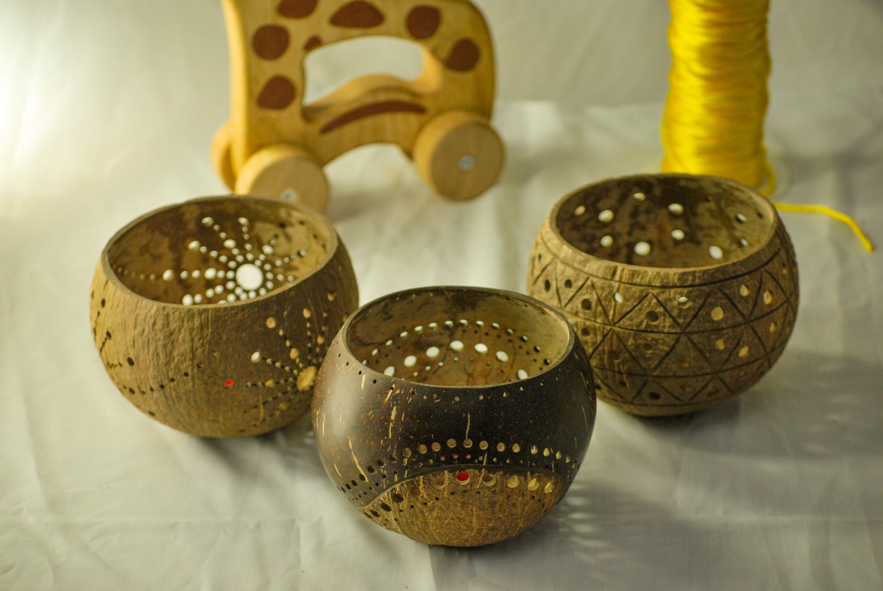 Activity Toys: Coco Candle holder- The Moon light