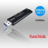 USB Flash Drives: SanDisk 256GB Extreme PRO USB 3.2 Solid State Flash Drive (SDCZ880-256G)