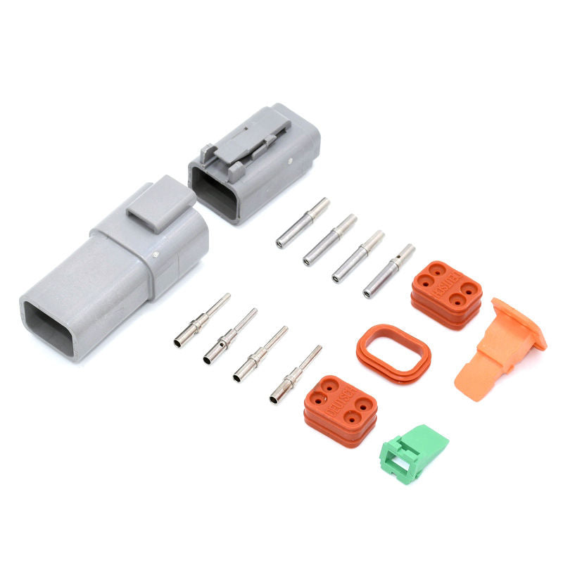 Automotive Repair & Speciality Tools: Deutsch DT 4-Way 4 Pin Electrical Connector Plug Kit #DT4 Trailer Waterproof AU