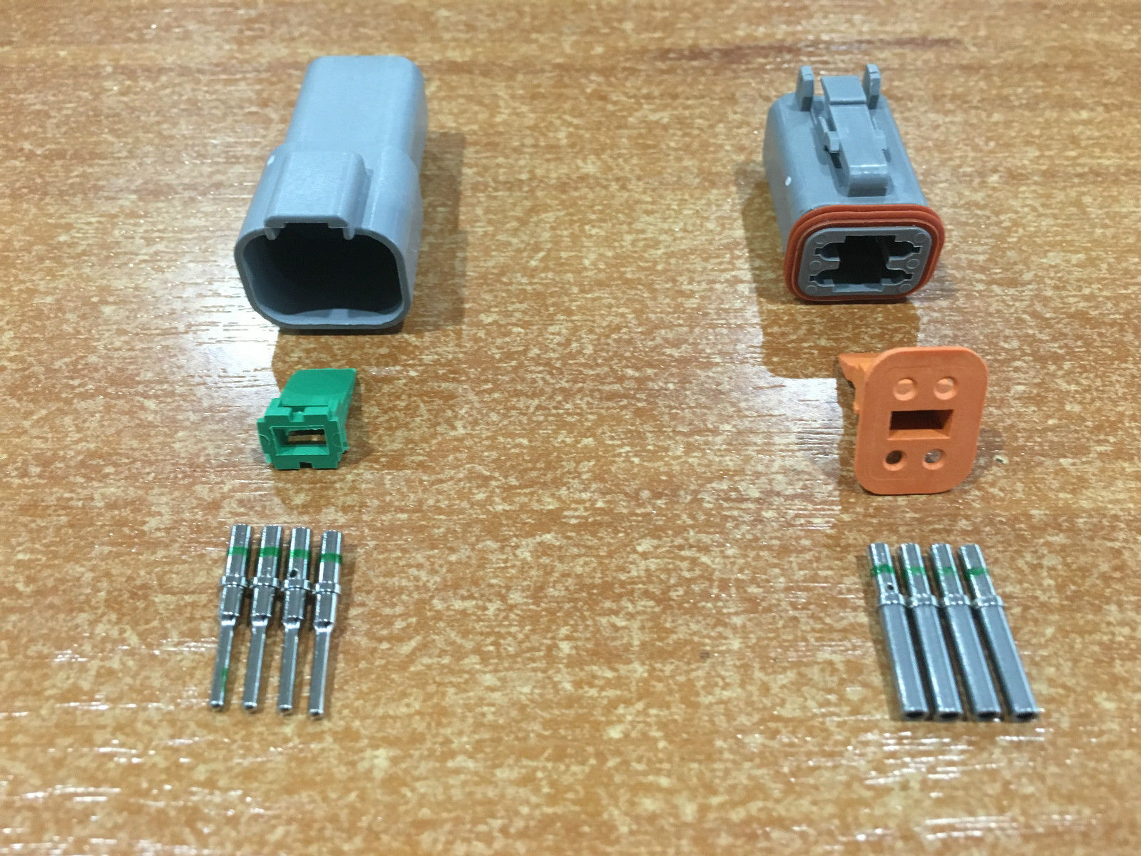 Automotive Repair & Speciality Tools: Deutsch DT 4-Way 4 Pin Electrical Connector Plug Kit #DT4 Trailer Waterproof AU