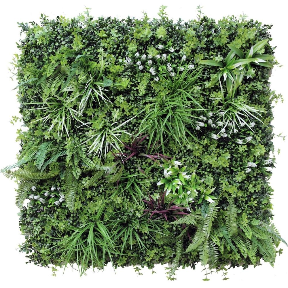 Caravan Accessories: Vista Green Vertical Garden Green Wall UV Resistant 100cm x 100cm