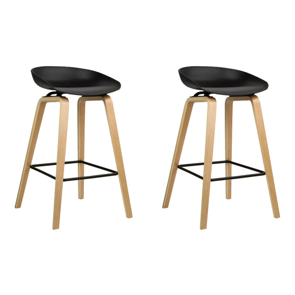 Artiss 2x Bar Stools Wooden