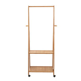 Artiss Clothes Rack Airer Coat Stand 165x59cm Wheels