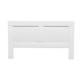 Artiss Bed Head Headboard King with Shelves - CABI White