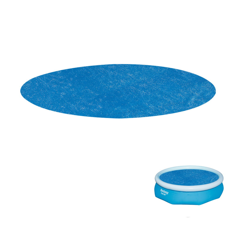 Pool Covers & Accessories: Bestway Pool Cover Fits 3.05m/10ft Round Swimming Pool PVC Blanket 2.89m