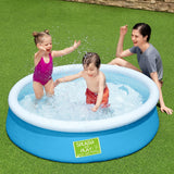 Bestway Kids Pool 152x38cm Round Inflatable Above Ground Swimming Pools 477L