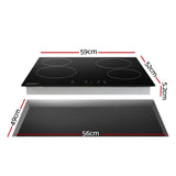 Devanti Electric Ceramic Cooktop 60cm Touch Control