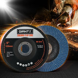 Giantz 100 PCS Zirconia Sanding Flap Disc 5’’ 125mm 80Grit Angle Grinding Wheel