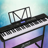 Alpha 61 Keys Electronic Keyboard Digital Piano Touch Sensitive Beginner Gift