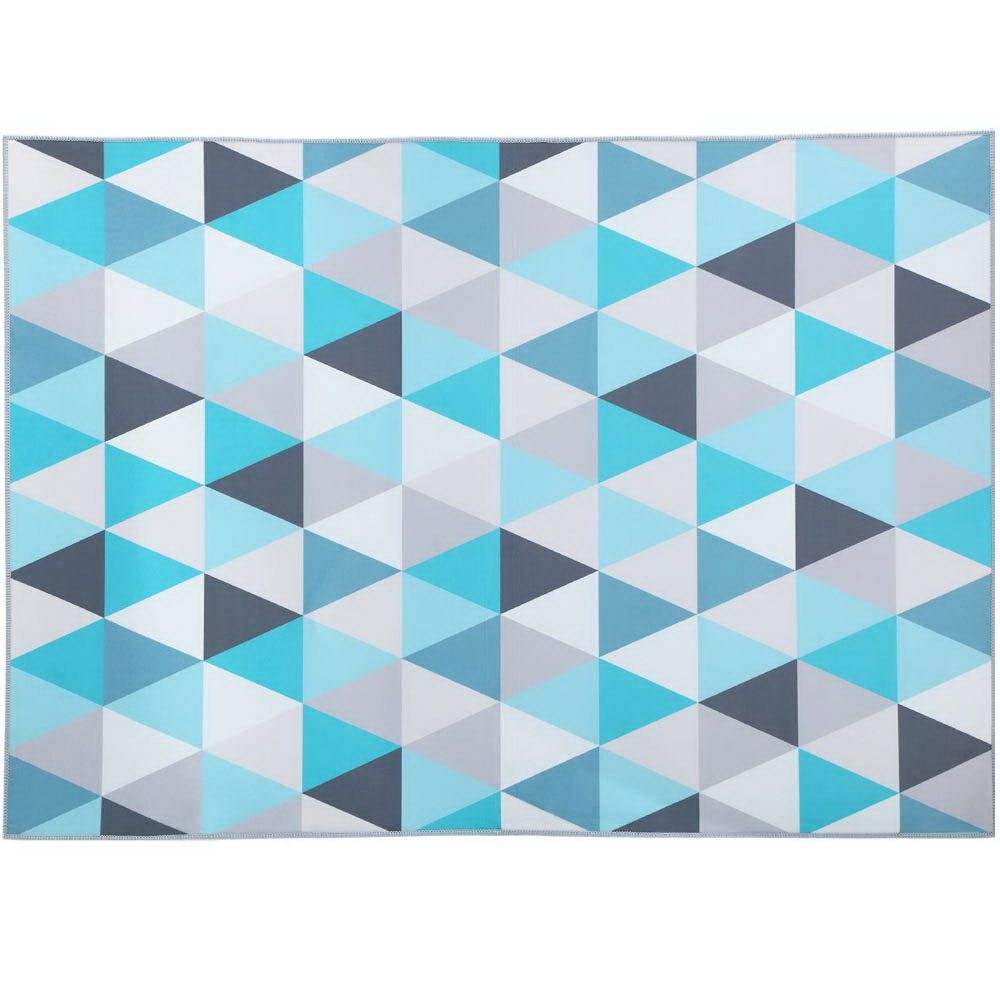 Floor Rugs: Artiss Rug 200x290cm Area Rug Large Carpet Soft Short Pile Modern Tria