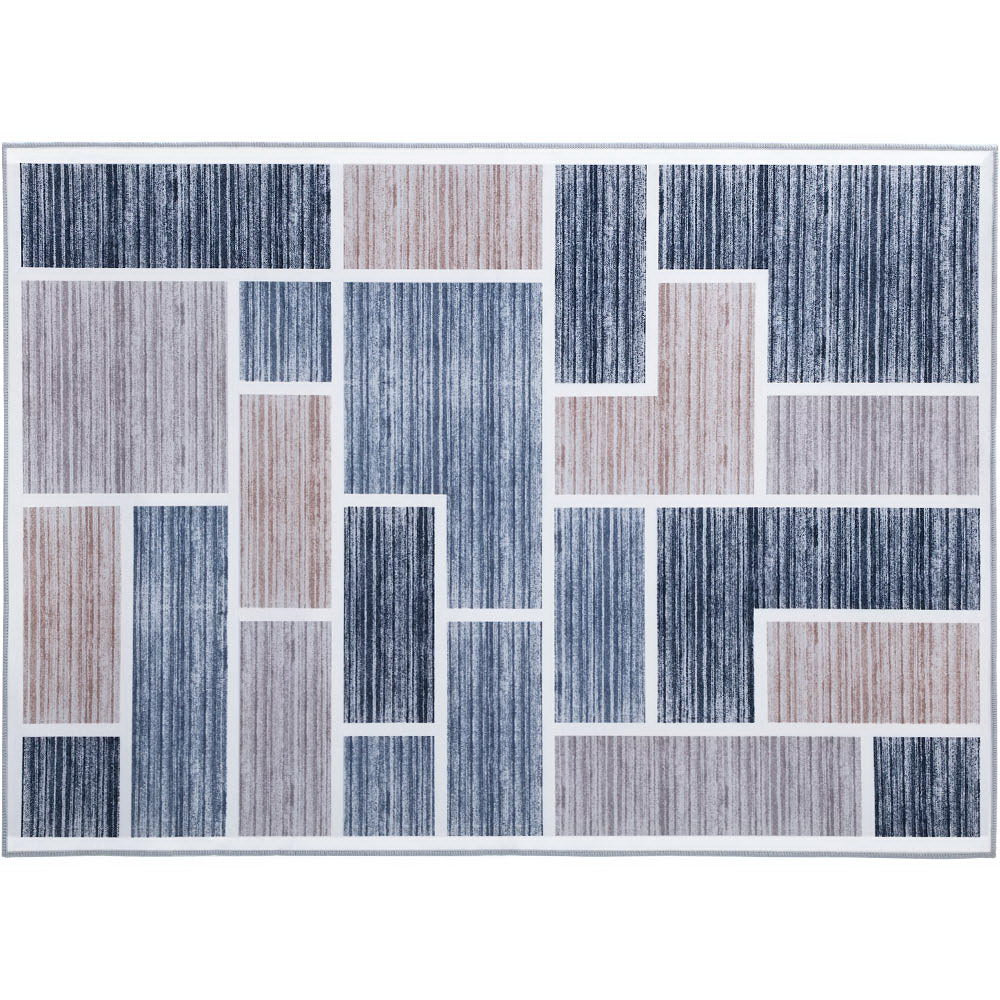 Floor Rugs: Artiss Rug 120x170cm Area Rug Large Carpet Soft Short Pile Modern Oblo