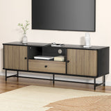 Artiss Entertainment Unit TV Cabinet 150CM Black Boris