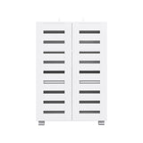 Artiss Shoe Rack Storage Cabinet 20 Pairs 5-tier White Alster