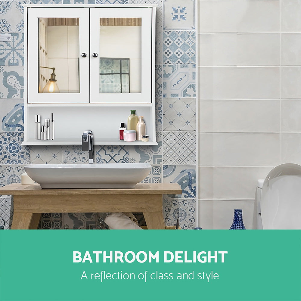 Bathroom Cabinets, Cupboards & Storage: Artiss Bathroom Mirror Cabinet Storage Cupboard