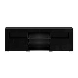 Artiss Entertainment Unit TV Cabinet LED 160cm Black Bobi