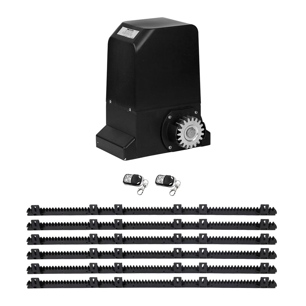 Fence & Gate Accessories: LockMaster Automatic Sliding Gate Opener Kit 6M 1000KG