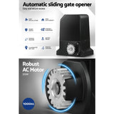 Fence & Gate Accessories: LockMaster Automatic Sliding Gate Opener Kit 6M 1000KG