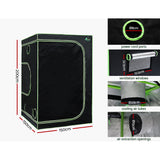 Green Fingers Grow Tent Light Kit 150x150x200CM 4500W LED Full Spectrum