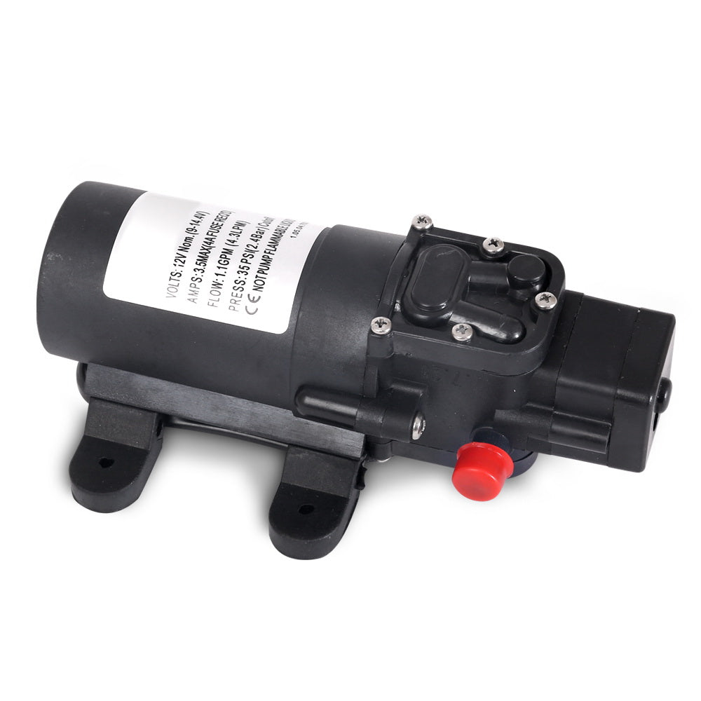 Fountain & Ponds Accessories: Water Pump 12V Pressure Shower 4.3L/Min