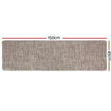 Artiss Kitchen Mat 45x150cm Textilene Floor Rug Carpet Non-slip