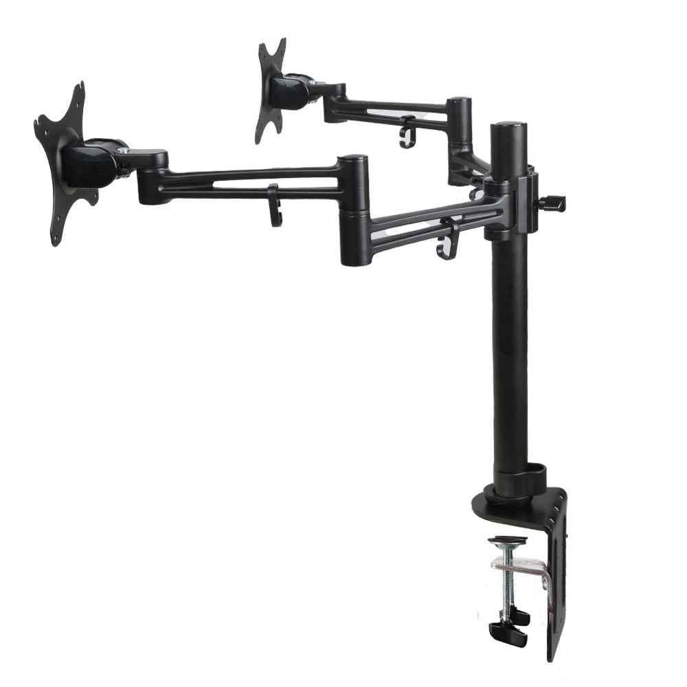 Computer Monitors & Accessories: Artiss Monitor Arm Dual Desk Mount Screen Holder Bracket