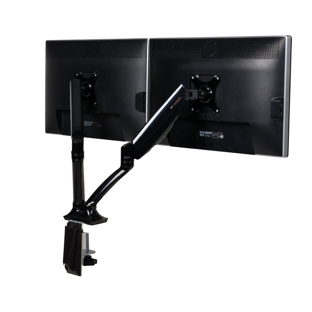 Computer Monitors & Accessories: Artiss Monitor Arm Gas Spring Dual Desk Mount Screen Holder