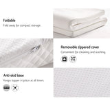 Giselle Bedding Memory Foam Mattress Topper 8cm Single