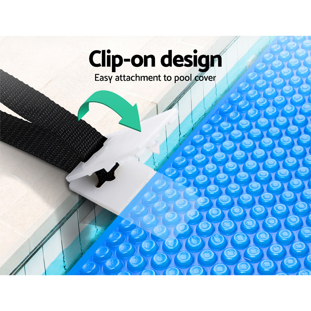 Pool Covers & Accessories: Aquabuddy Pool Cover Roller Attachment Swimming Pool Reel Straps Kit 8PCS