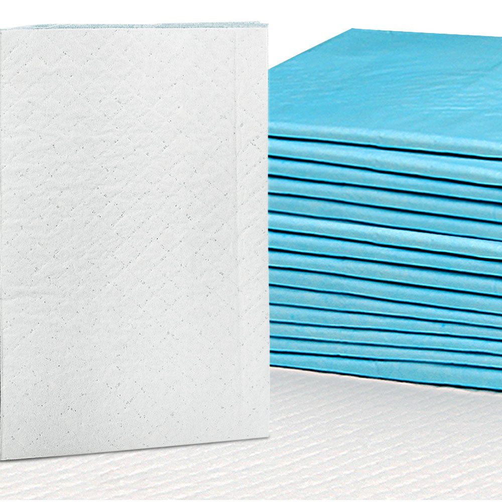 Dog Training Aids: i.Pet Pet Training Pads 200pcs 60x60cm Puppy Dog Toilet Pee Indoor Super Absorbent Blue