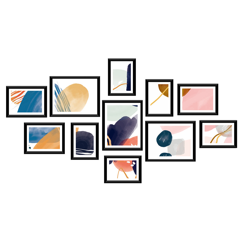 Picture Frames: Artiss Photo Frames Art Holder 11PCS 5x7" 6x8" 8x10" Black