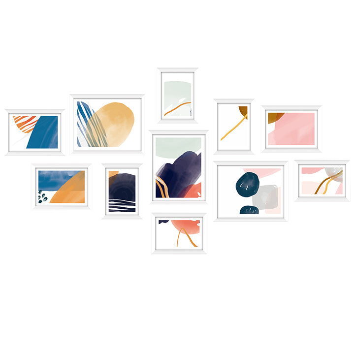Picture Frames: Artiss Photo Frames Art Holder 11PCS 5x7" 6x8" 8x10" White