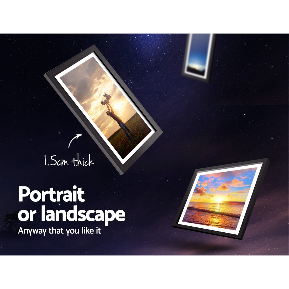 Picture Frames: Artiss Photo Frames Art Holder 26PCS 8x10" 5x7" 4x6" 3.5x5" Black