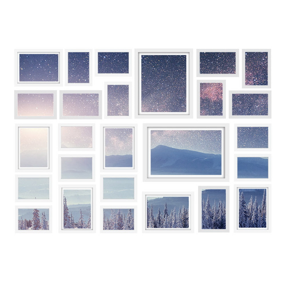 Picture Frames: Artiss Photo Frames Art Holder 26PCS 8x10" 5x7" 4x6" 3.5x5" White