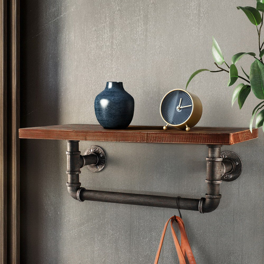 Kitchen & Bathroom DIY: Artiss Floating DIY Pipe Shelf - IVES