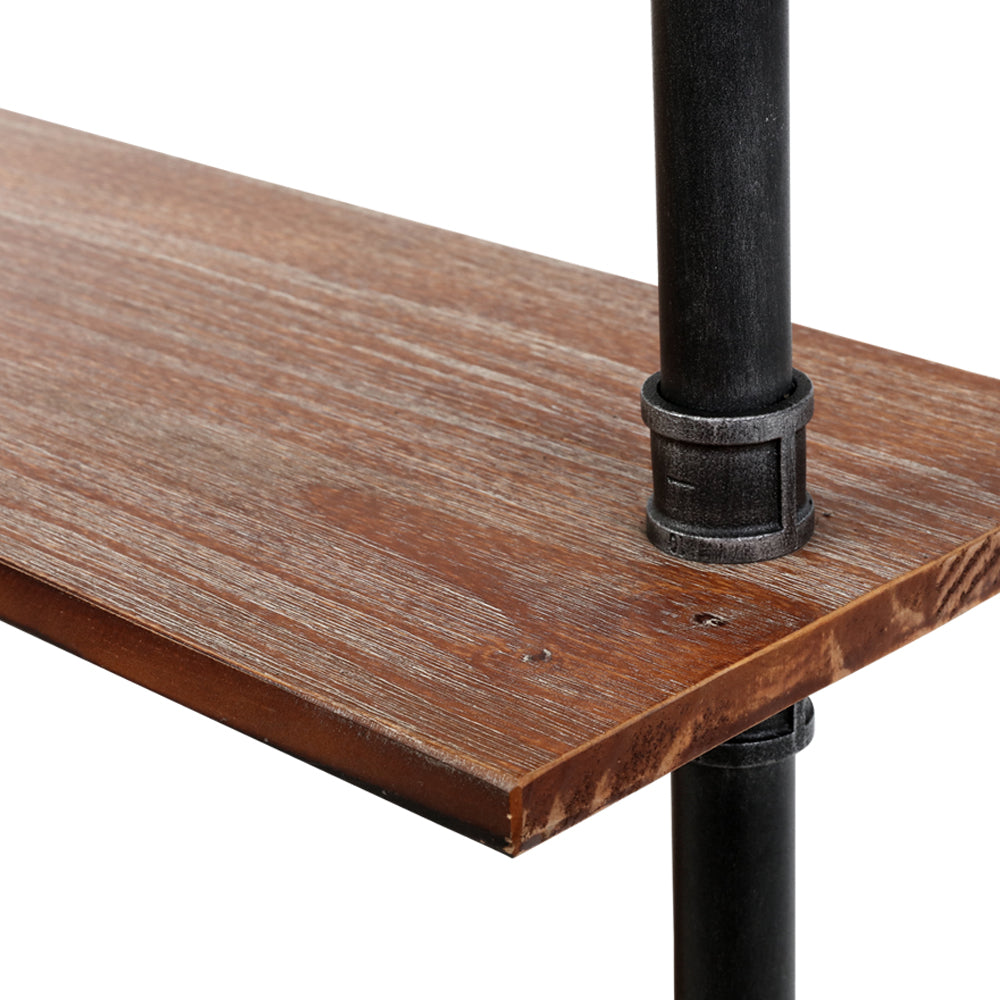 Kitchen & Bathroom DIY: Artiss Floating DIY Pipe Shelf 3 Tiers - IRMA