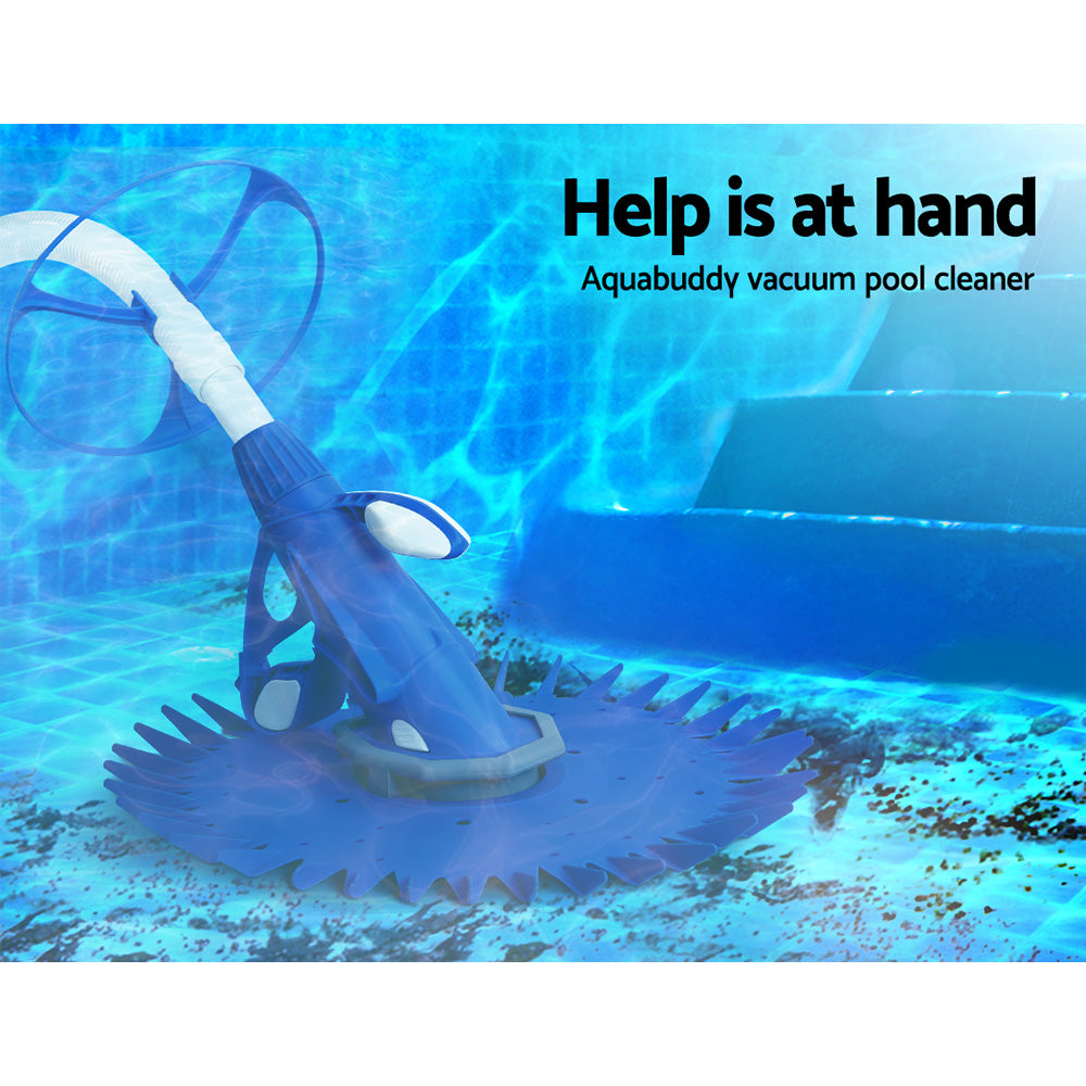 Pool Sweeps & Vacuums: Aqua Buddy Pool Cleaner Automatic Vacuum Floor Climb Swimming Wall Pool 10M Hose
