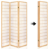 Artiss 6 Panel Room Divider Screen 261x179cm Natural