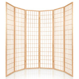 Artiss 6 Panel Room Divider Screen 261x179cm Natural