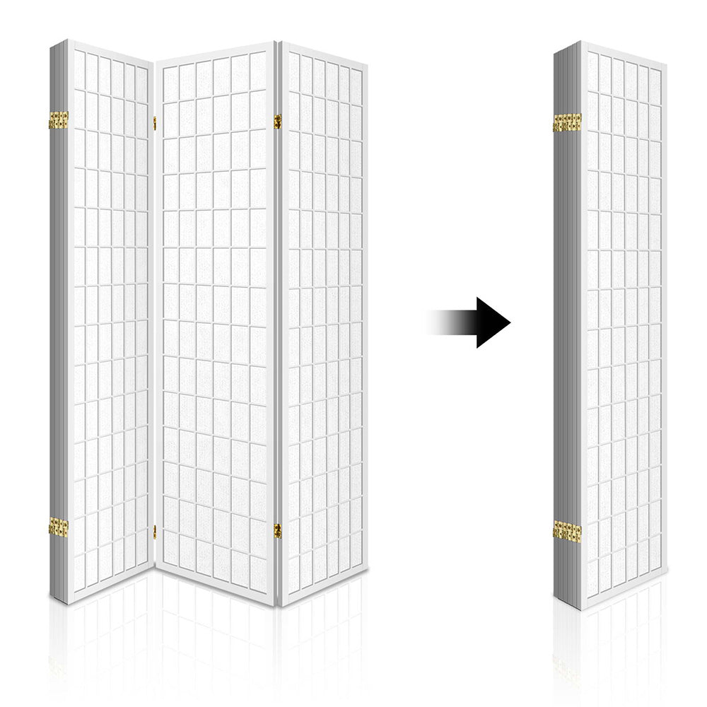 Room Dividers: Artiss 6 Panel Room Divider Screen 261x179cm White