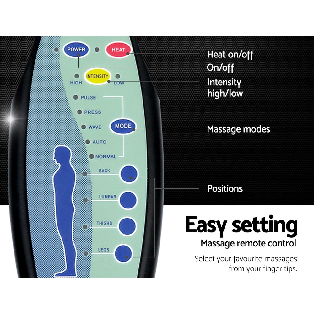 Massage Chairs: Artiss Recliner Chair Lift Assist Heated Massage Chair Velvet Rukwa