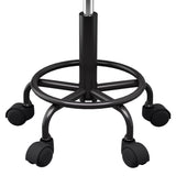 Artiss Salon Stool Round Swivel Chairs Black