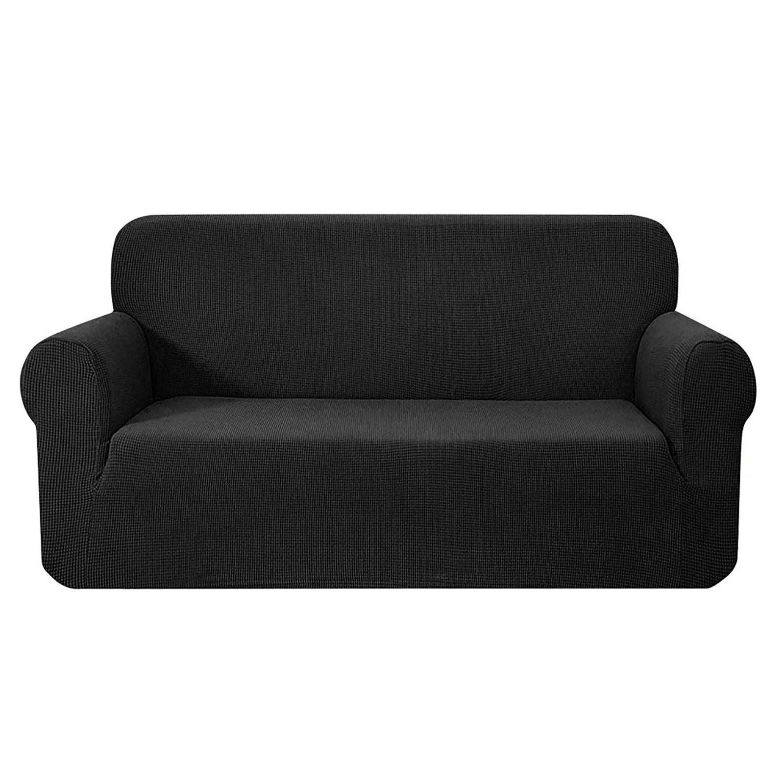 Sofa Accessories: Artiss Sofa Cover Couch Covers 3 Seater High Stretch Black