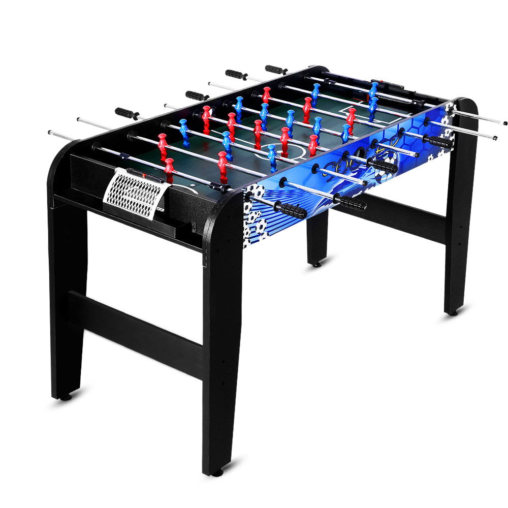 Activity Games: 4FT Soccer Table Foosball Football Game Home Family Party Gift Playroom Blue
