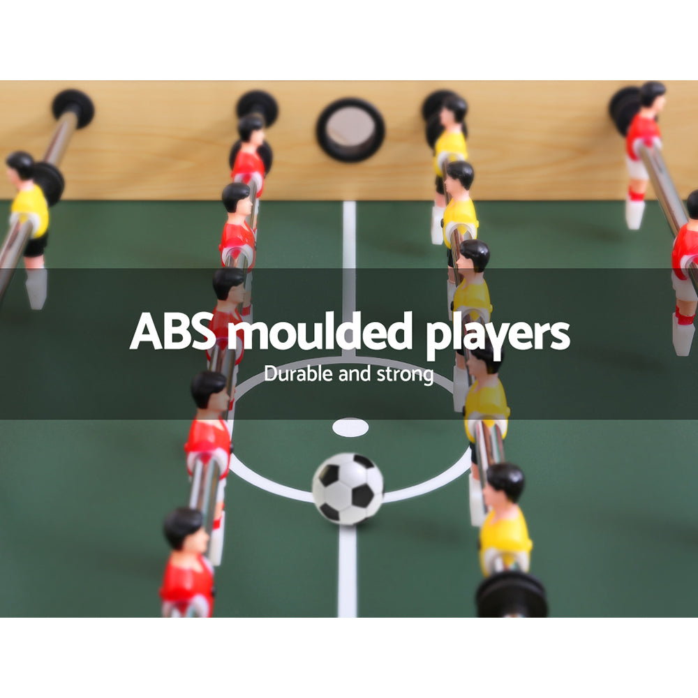 Table Tennis: 4FT Soccer Table Foosball Football Game Home Family Party Gift Playroom Foldable