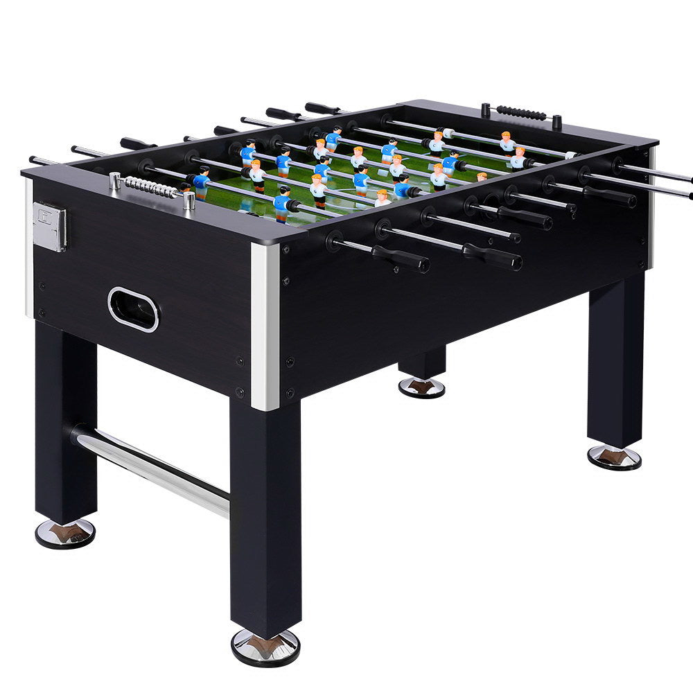 Activity Games: 5FT Soccer Table Foosball Football Game Home Family Party Gift Playroom Black