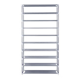 Artiss Shoe Rack Cabinet Stackable 10-Tier Grey