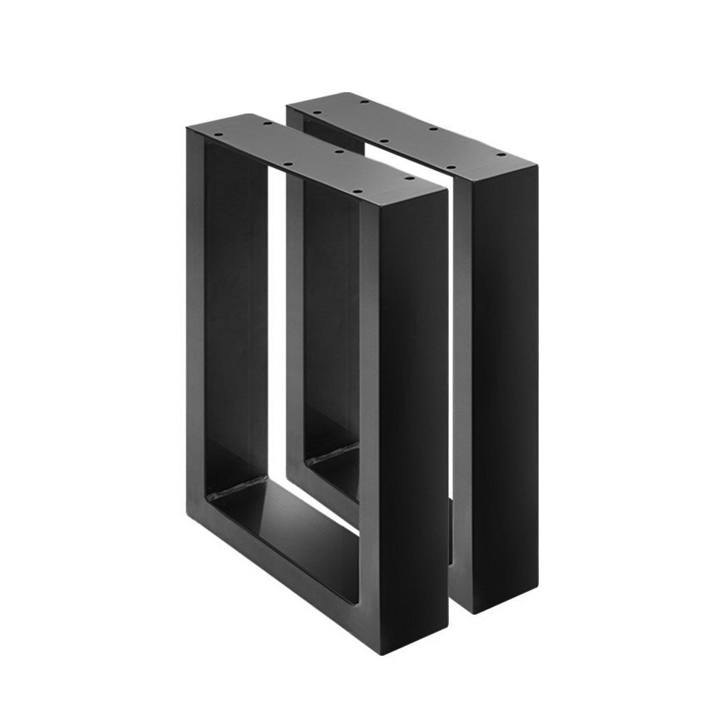 Table Tops & Bases: Artiss Metal Table Legs DIY Rectangular 40X30CM Set of 2