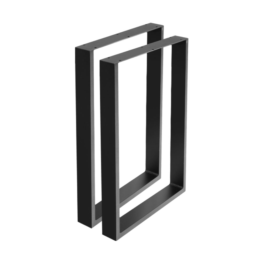 Table Tops & Bases: Artiss Metal Table Legs DIY Rectangular 71X50CM Set of 2