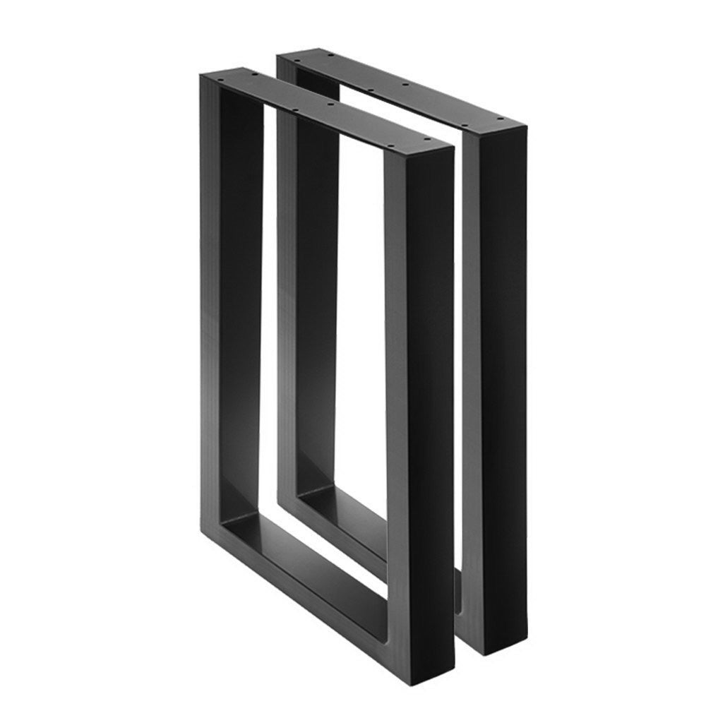 Table Tops & Bases: Artiss Metal Table Legs DIY Rectangular 71X65CM Set of 2