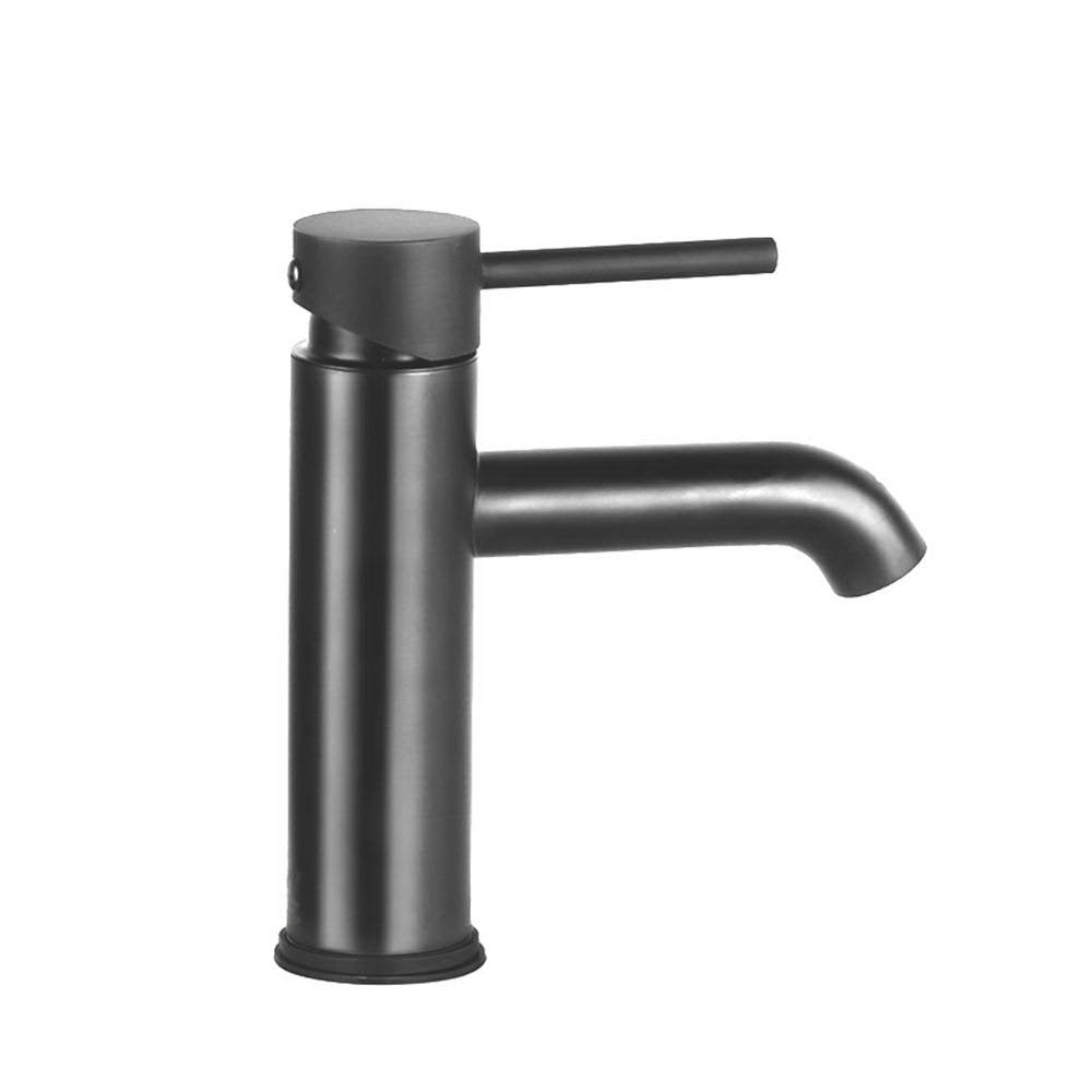 Shower Accessories: Cefito Bathroom Basin Mixer Tap Round Brass Faucet Vanity Laundry Black